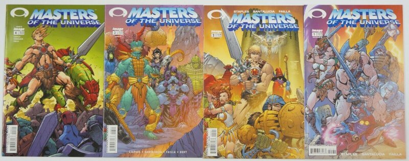 Masters of the Universe #1-4 VF/NM complete series B variants J SCOTT CAMPBELL