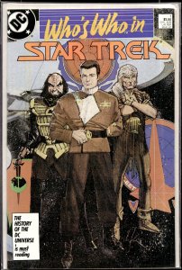 Who's Who in Star Trek #1 (1987) Star Trek [Key Issue]
