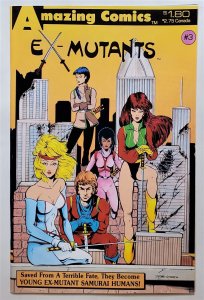 Ex-Mutants #3 (1987, Amazing) 8.0 VF  