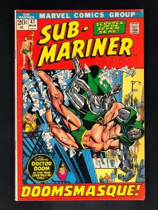 Sub-Mariner #47 (1972) Battle of Namor vs Doctor Doom