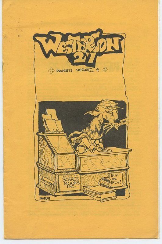 WESTERCON 27 Progress Report 4 (July 3-7, 1974) - Scarce FANZINE - Historical