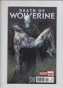 Death of Wolverine #4 VF/NM signed by Charles Soule - Marvel - Steve McNiven 