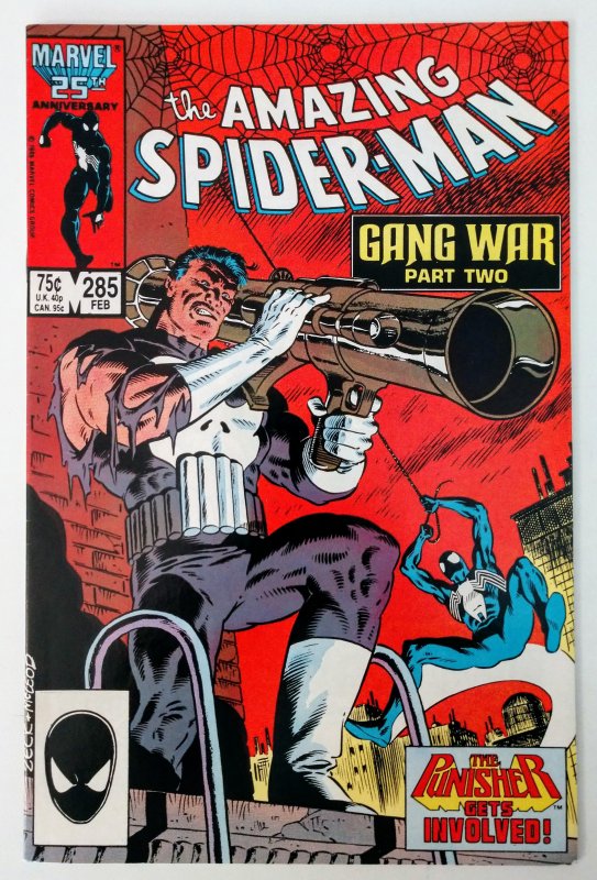 The Amazing Spider-Man #285 (VF+, 1987) Punisher App