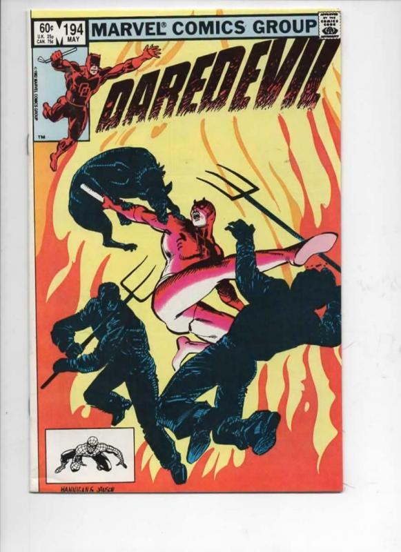 DAREDEVIL #194 VF  Murdock, Judgement, 1964 1983, more Marvel in store