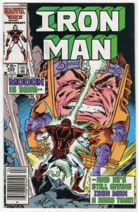 Iron Man #205 ORIGINAL Vintage 1986 Marvel Comics