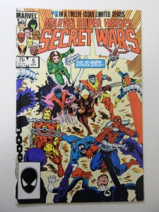 Marvel Super Heroes Secret Wars #5 (1984) VF Condition!