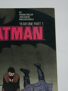 Batman #404 Year One Frank Miller 1987 DC Comics VF