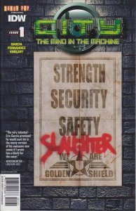 City: The Mind in the Machine #1A VF ; IDW | Darby Pop Sub