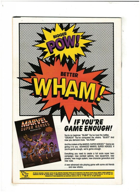 Avengers #278 VF- 7.5 Newsstand Marvel Comics 1987 She-Hulk vs. Attuma 