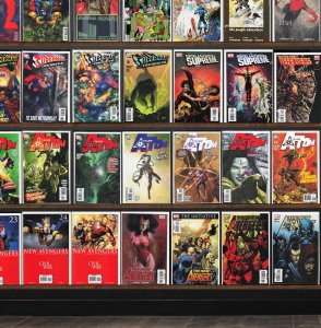 Huge Lot 140+ Comics with New Avengers, Excalibur & More!