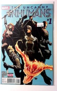 Uncanny Inhumans #1 (2015) Marvel Comics 1st Print Comic Book