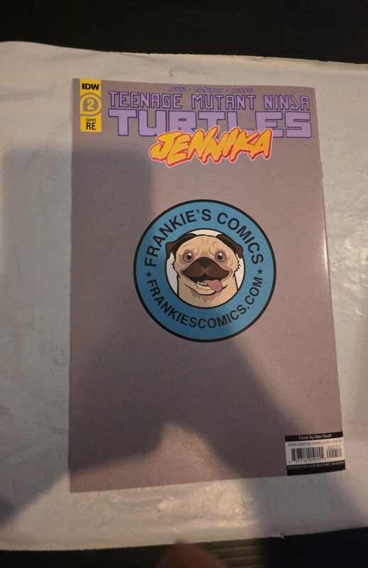 TMNT: Jennika #2 Frankies Comics Cover B (2020) virgin trade