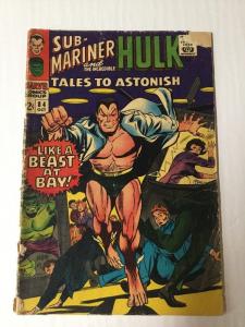 Tales To Astonish 84 2.5 Good+ Gd+ Silver Age