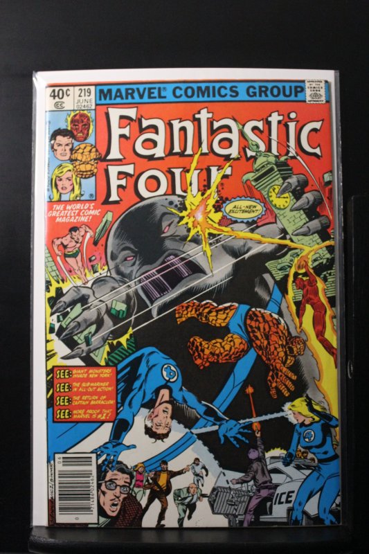 Fantastic Four #219 Newsstand Edition (1980)