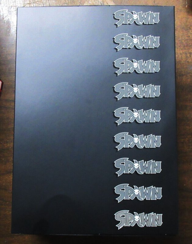 ① SPAWN Trio Artist Proof Figure Box McFarlane Toy Kickstarter GRAY Rare NIB COA