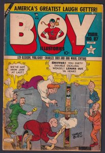 Boy Comics #87 4.5 VG+ Lev Gleason - Mar 1953