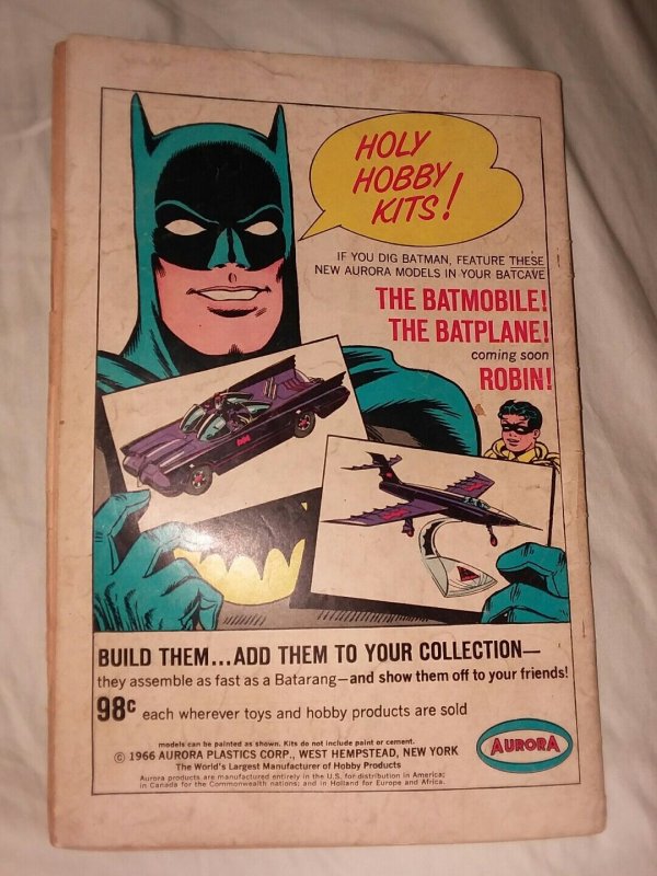 Adventure Comics 349 1st appearance Universo and Rond Vidar DC 1966 superboy art