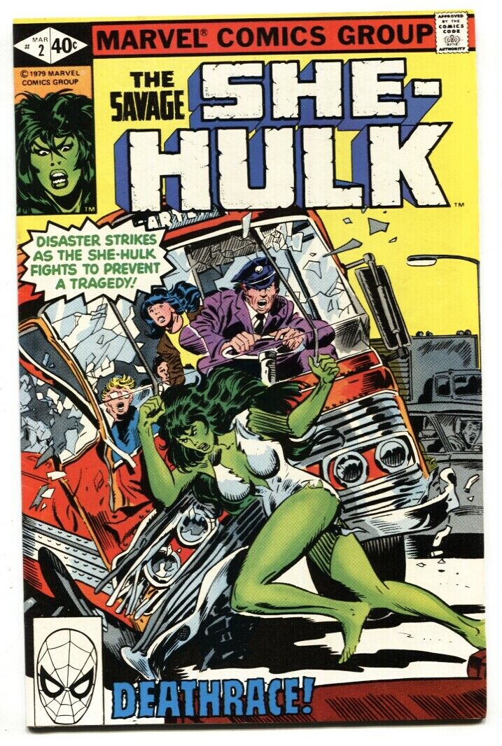 Savage She Hulk Nd Appearance Comic Book Marvel Vf Nm Comic Books Bronze Age