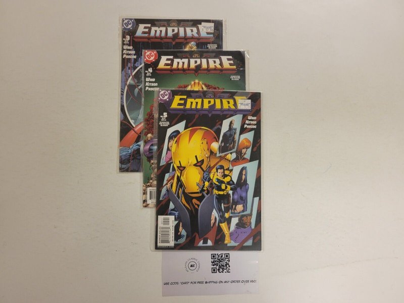 3 Empire DC Comic Books #3 4 5 18 LP6