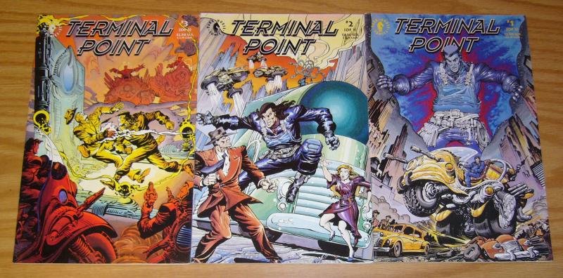 Terminal Point #1-3 VF/NM complete series - dark horse comics - bruce zick set 2