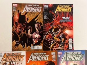 5 The New Avengers Marvel Comic Books # 8 9 10 11 12 Spiderman Thor 33 JS35