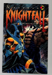 Batman Knightfall TPB Vol 2 Who Rules the Night - 1st Print - 1993 - (-NM)