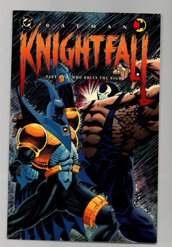 Batman Knightfall TPB Vol 2 Who Rules the Night - 1st Print - 1993 - (-NM)