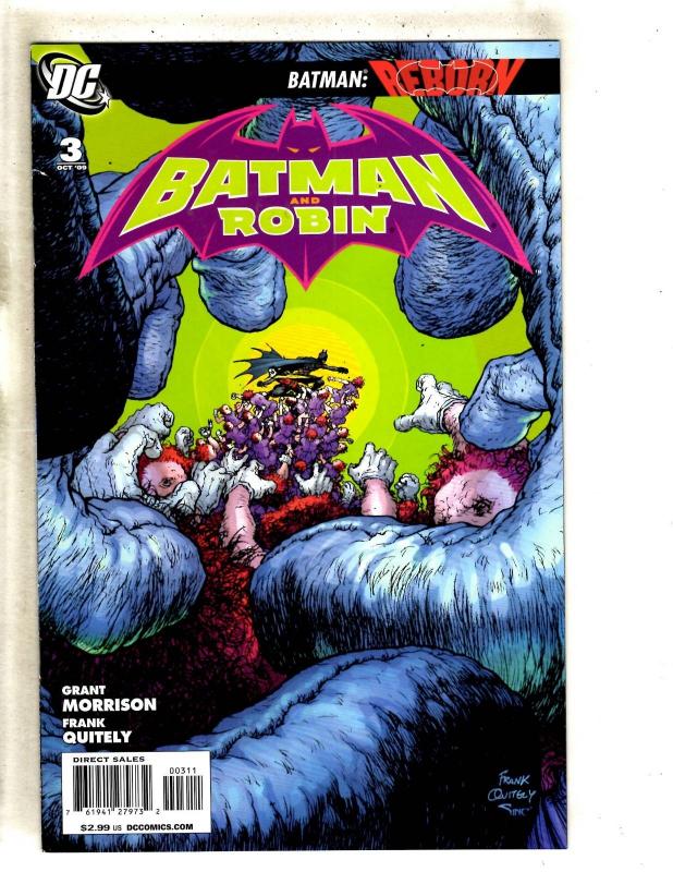 Lot Of 9 Batman & Robin DC Comic Books # 1 2 3 4 5 6 7 8 9 Joker Gotham Ivy CJ2