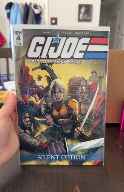 G.I. Joe: A Real American Hero: Silent Option #4 (2018)