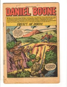 6 Coverless Comics Daniel Boone Tales 22 Walt Disney 67 Panda Archie Palook JL31