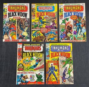 Amazing Adventures (1970) #'s 1 2 3 4 5 6 7 8 9 10 Complete Inhumans Black Widow