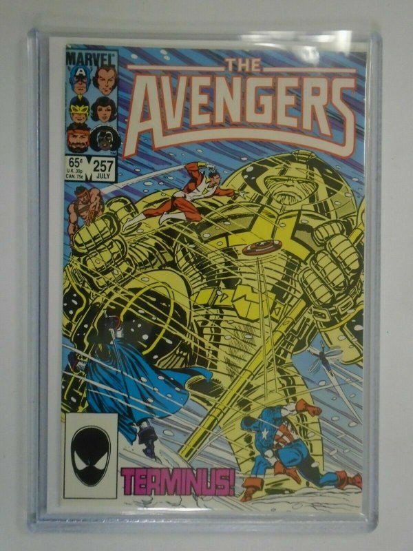 Avengers #257 Direct edition 9.2 NM- CGC it (1985 1st Series)