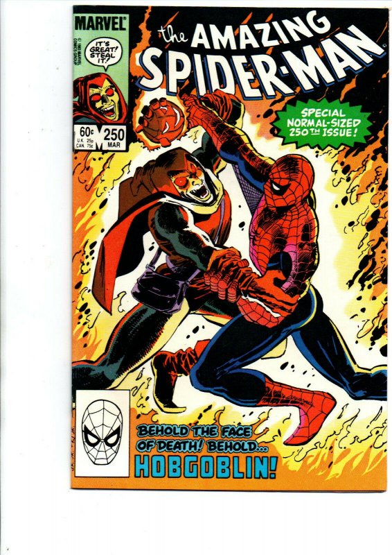 The Amazing Spider-Man #250 - Hobgoblin - 1984 - Near Mint