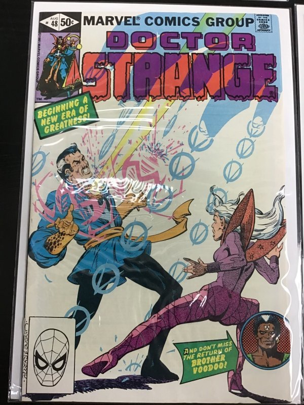 4PC DOCTOR STRANGE LOT (8.5 OB) #46-49!! 1981