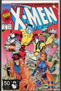 X-Men #1 Colossus and Gambit Cover (1991) X-Men [Key Issue]