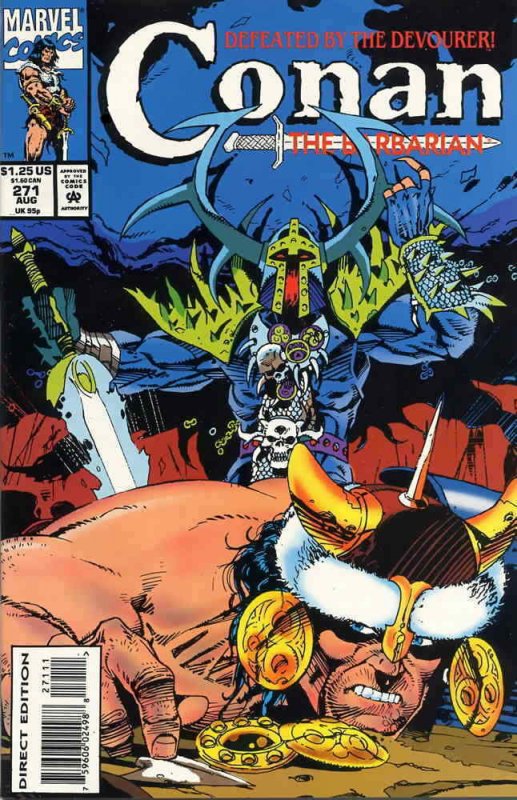 Conan the Barbarian #271 VF/NM; Marvel | save on shipping - details inside