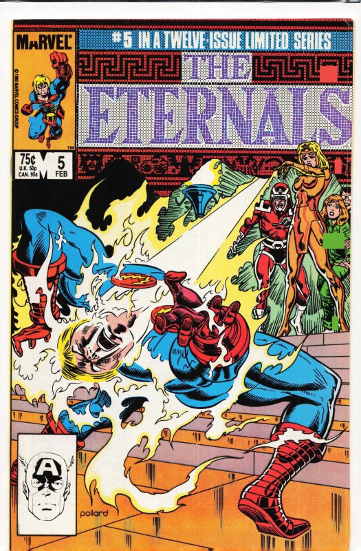 Eternals #5 Direct Edition (1986) The Eternals