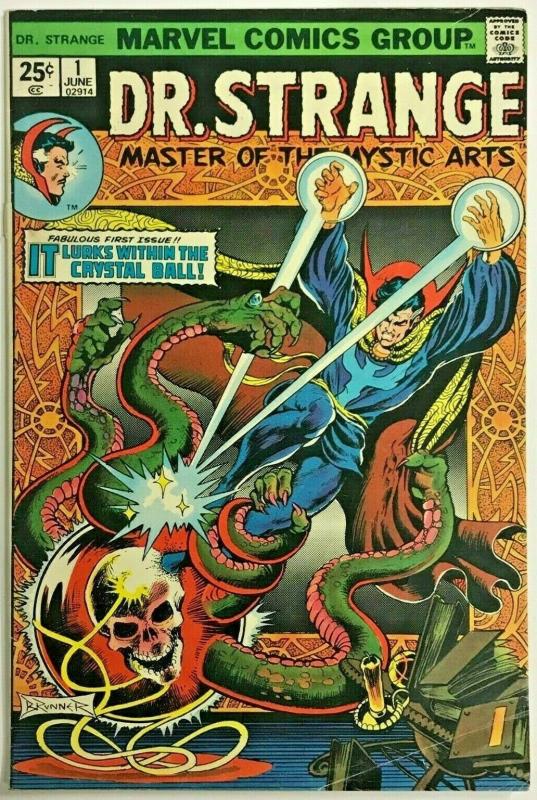 DOCTOR STRANGE#1 FN* 1974  MARVEL BRONZE AGE COMICS