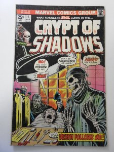 Crypt of Shadows #16 (1975) VG Condition rust on staples