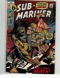Sub-Mariner #42 (1971) Namor the Sub-Mariner