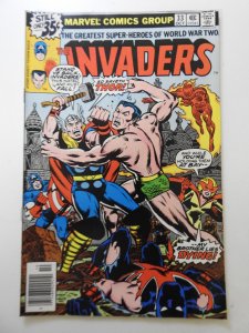 The Invaders #33 (1978) vs Thor! Sharp Fine/VF Condition!