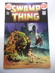 Swamp Thing #4 (1973) FN Condition