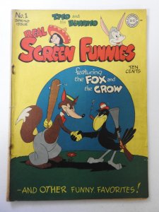 Real Screen Funnies #1 (1945) VG- Condition!