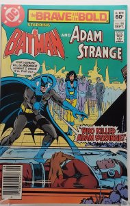 BRAVE AND THE BOLD #190 BATMAN & ADAM STRANGE (1982) NM