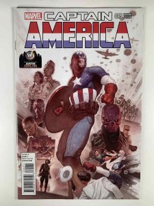 Captain America #25 VF+ Austin Con Exclusive 1st Sam Wilson as Captain Americ...
