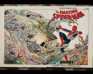 Amazing Spider-Man HOOKY Marvel Graphic Novel #22 VF (1986) 1st Print Wrap Cover