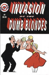 Invasion of the Dumb Blondes #1 VG ; Avalon | low grade comic ACG