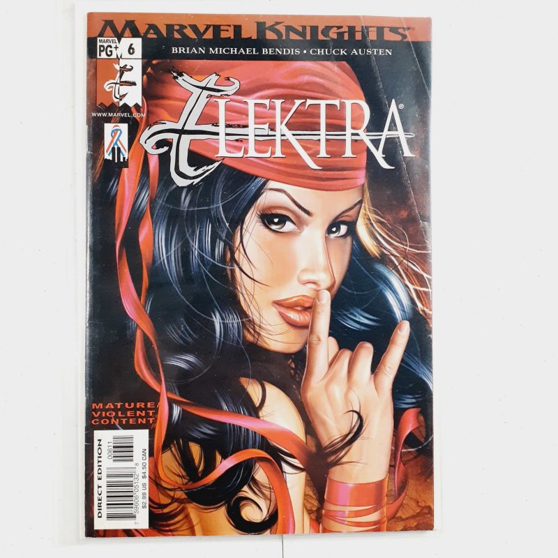 Elektra #6 (2002) Marvel Knights