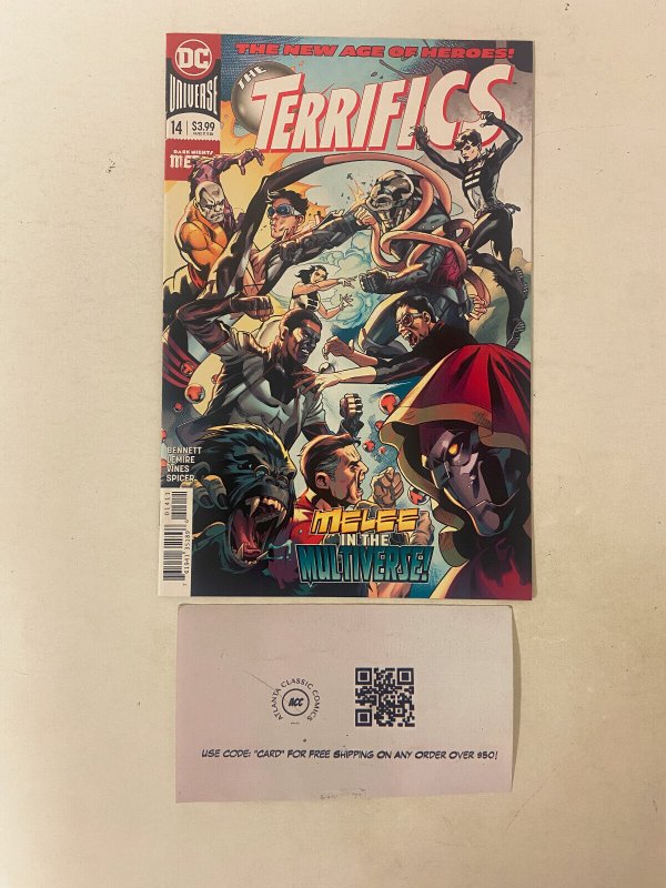 Terrifics #14 NM DC Comic Book Plastic Man Mr. Terrific Metamorpho 1 MS28