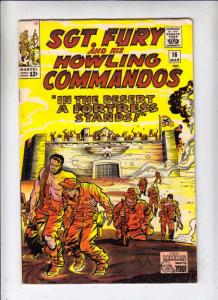 Sgt. Fury and His Howling Commandos #16 (Mar-65) FN/VF Mid-High-Grade Sgt. Fu...